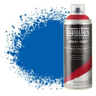 Materiais Belas Artes - Acrilico Spray azul ftalocianina (cor verde), Liquitex acrílico, 400 ml. | totenart.com