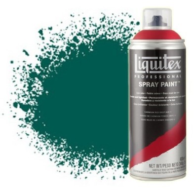 Materiais Belas Artes - Acrilico Spray Verde esmeralda 0450, Liquitex acrílico, 400 ml. | totenart.com