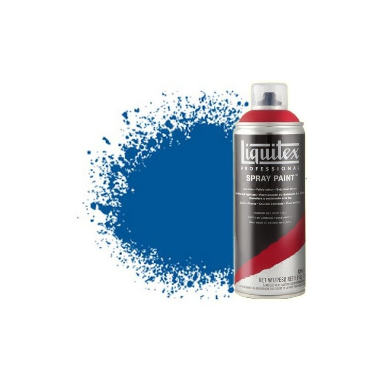 Materiais Belas Artes - Acrilico Spray Azul ceruleo 0470, Liquitex acrílico, 400 ml. | totenart.com