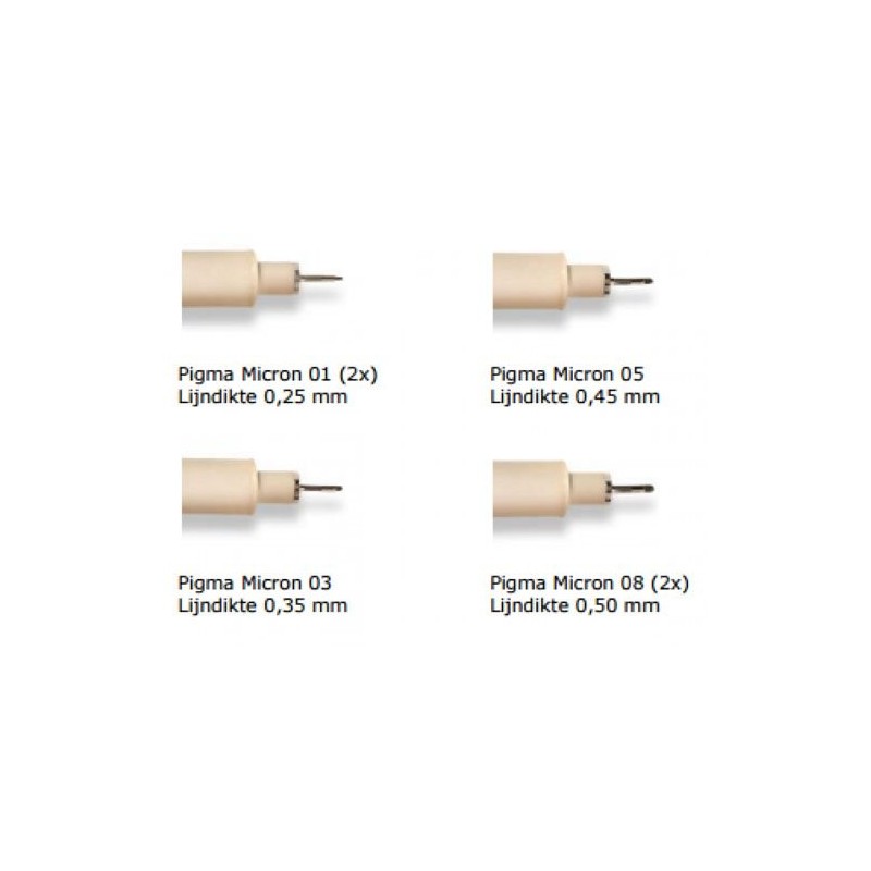 Materiais Belas Artes - Estojo Zentangle 6 piezas | totenart.com