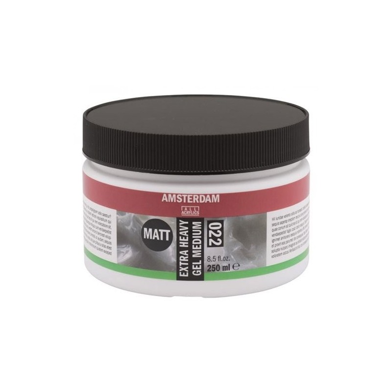 Materiais Belas Artes - Gel Extra Espeso Mate 022, Amsterdam 250 ml. | totenart.com