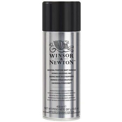 Materiais Belas Artes - Verniz acrilico e oleo Winsor & Newton mate , 400 ml. | totenart.com