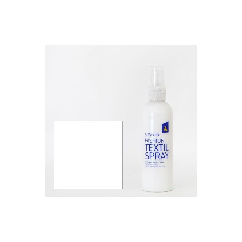 Materiais Belas Artes - Pintura textil Branco Coco 01 SPRAY (100 ml.), La Pajarita | totenart.com