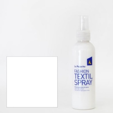 Materiais Belas Artes - Pintura textil Branco Coco 01 SPRAY (100 ml.), La Pajarita | totenart.com