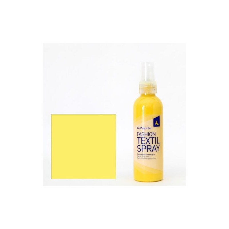 Materiais Belas Artes - Pintura textil Amarelo Lemao 02 SPRAY (100 ml.), La Pajarita | totenart.com