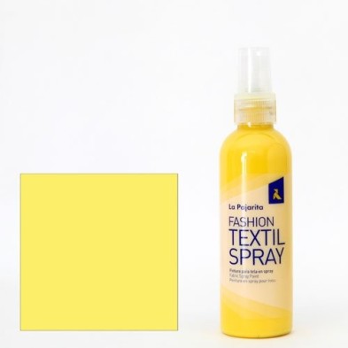 Materiais Belas Artes - Pintura textil Amarelo Lemao 02 SPRAY (100 ml.), La Pajarita | totenart.com