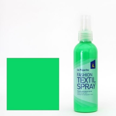 Materiais Belas Artes - Pintura textil Verde  Fluo 16 SPRAY (100 ml.), La Pajarita | totenart.com