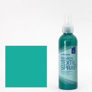 Materiais Belas Artes - Pintura textil Verde Caribbean 08 SPRAY (100 ml.), La Pajarita | totenart.com