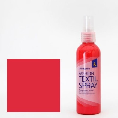 Materiais Belas Artes - Pintura textil Vermelho Cherry 04 SPRAY (100 ml.), La Pajarita | totenart.com