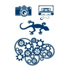 Materiais Belas Artes - Stencil 10 Indie 20x30cm. La Pajarita | totenart.com