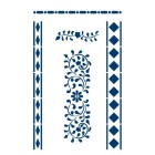 Materiais Belas Artes - Stencil 08 Deco 20x30cm. La Pajarita | totenart.com