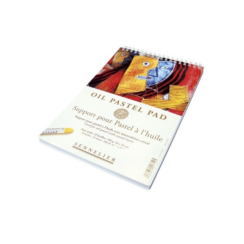 Materiais Belas Artes - Block pastel a Oleo Sennelier 30x40 cm, 340gr | totenart.com