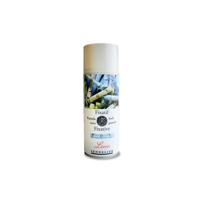 Materiais Belas Artes - Spray Fixativo Pasteis Latour Sennelier 400 ml. | totenart.com