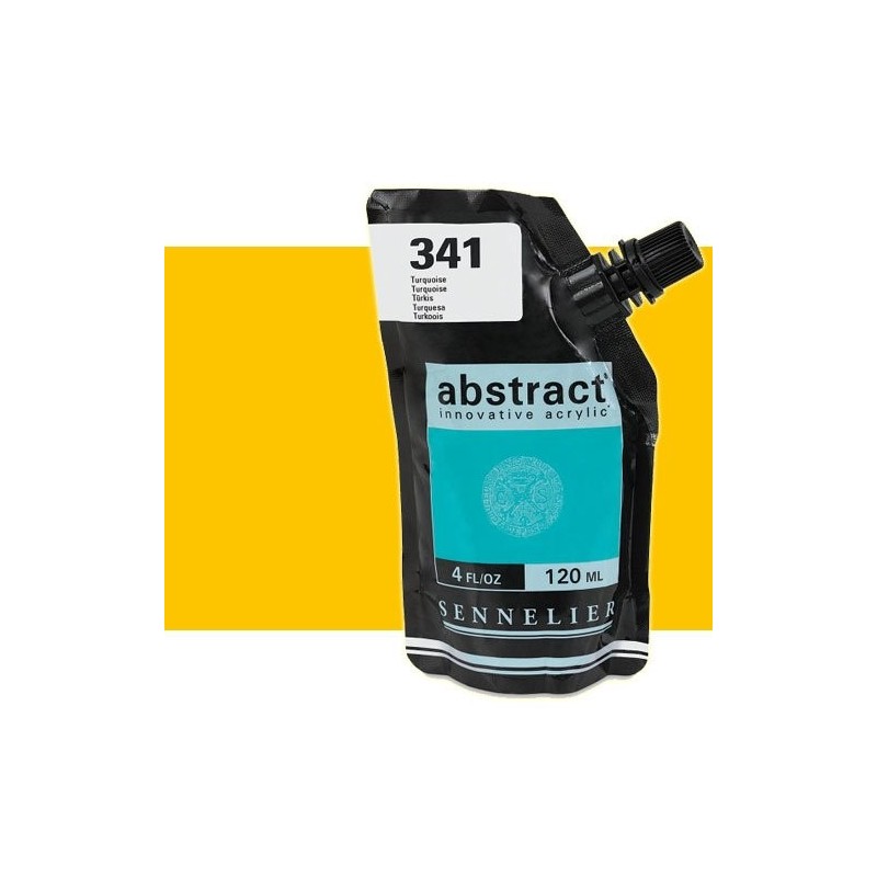 Materiais Belas Artes - Aqrilico Sennelier Abstract Amarelo Cádmio Hue 541, 120 ml. | totenart.com