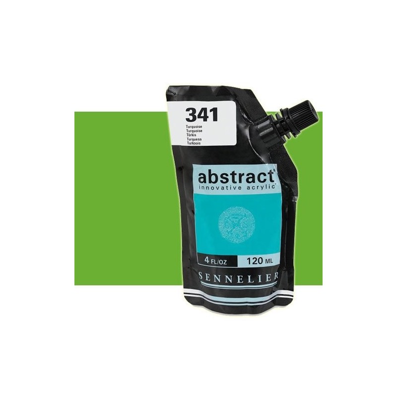 Materiais Belas Artes - Aqrilico Sennelier Abstract Verde Amarelado 871, 120 ml. | totenart.com