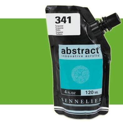 Materiais Belas Artes - Aqrilico Sennelier Abstract Verde Amarelado 871, 120 ml. | totenart.com