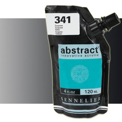 Materiais Belas Artes - Aqrilico Sennelier Abstract Iridescente Preto 070, 120 ml. | totenart.com