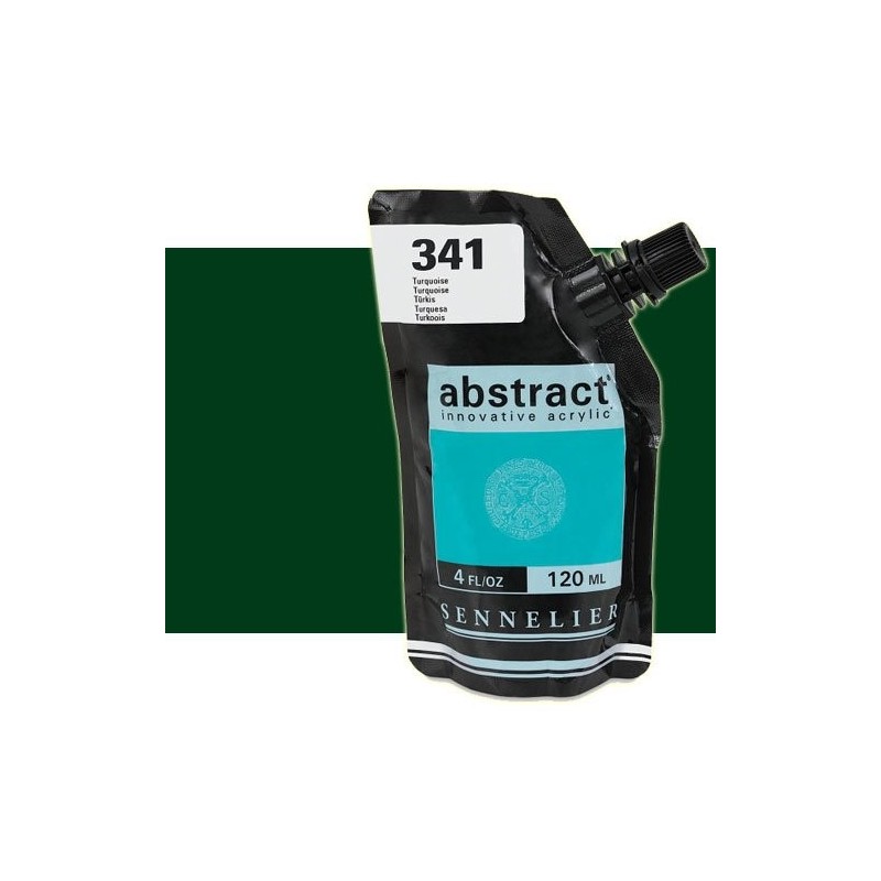 Materiais Belas Artes - Aqrilico Sennelier Abstract Verde Hooker 809, 120 ml. | totenart.com