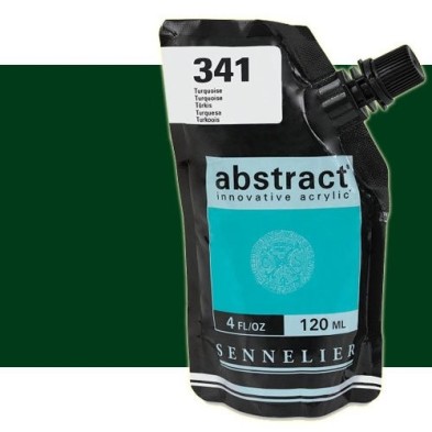 Materiais Belas Artes - Aqrilico Sennelier Abstract Verde Hooker 809, 120 ml. | totenart.com