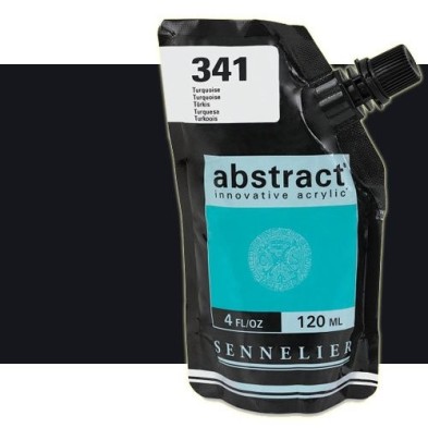 Materiais Belas Artes - Aqrilico Sennelier Abstract Preto de Marte 759, 120 ml. | totenart.com