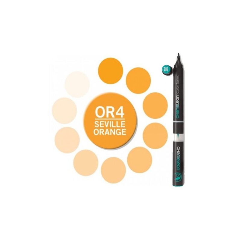 Materiais Belas Artes - Marcador Chameleon Laranja Sevilha OR4 | totenart.com