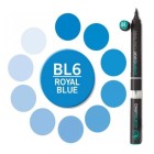 Materiais Belas Artes - Marcador Chameleon Azul Royal Blue BL6 | totenart.com