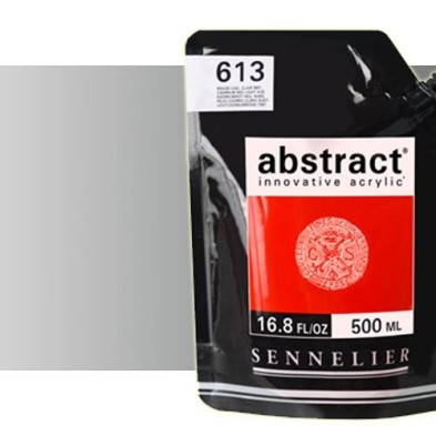 Materiais Belas Artes - Aqrilico Sennelier Abstract Prata iridescente, 500 ml. | totenart.com