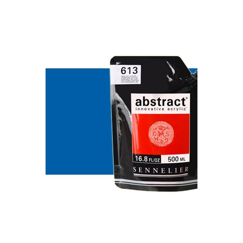 Materiais Belas Artes - Aqrilico Sennelier Abstract Azul de Cobalto Hue 303, 500 ml. | totenart.com