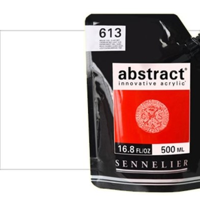 Materiais Belas Artes - Aqrilico Sennelier Abstract Branco de Titanio 116, 500 ml. | totenart.com