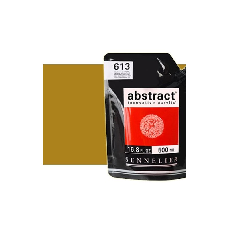 Materiais Belas Artes - Aqrilico Sennelier Abstract Ocre Amarelo 252, 500 ml. | totenart.com