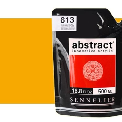 Materiais Belas Artes - Aqrilico Sennelier Abstract Amarelo Cádmio Escuro Hue 543, 500 ml. | totenart.com