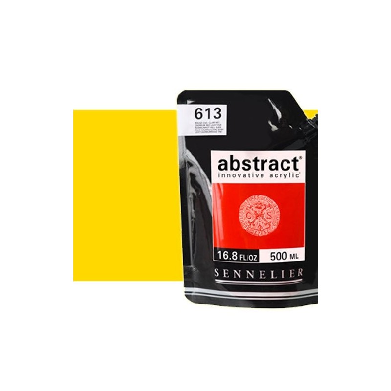 Materiais Belas Artes - Aqrilico Sennelier Abstract Amarelo Primario 574, 500 ml. | totenart.com