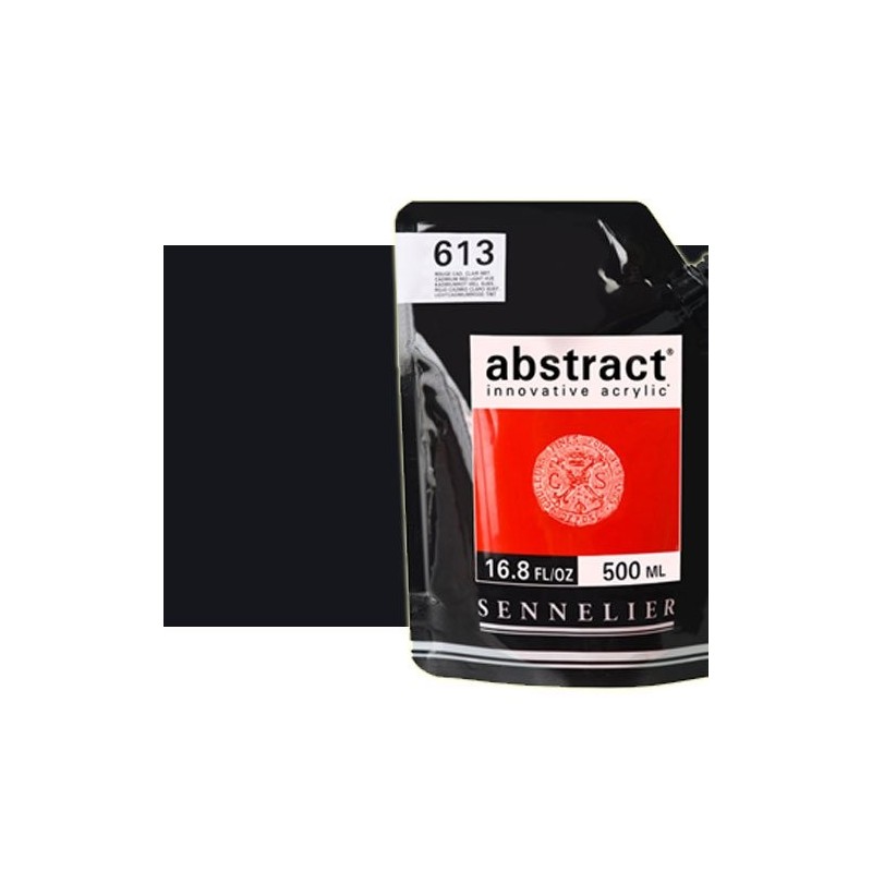 Materiais Belas Artes - Aqrilico Sennelier Abstract Preto de Marte 759, 500 ml. | totenart.com