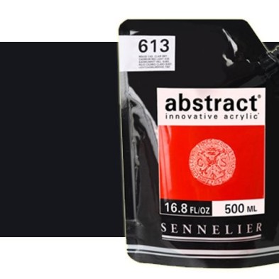 Materiais Belas Artes - Aqrilico Sennelier Abstract Preto de Marte 759, 500 ml. | totenart.com
