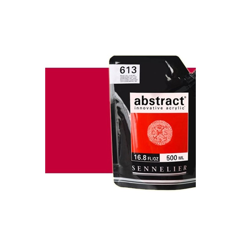 Materiais Belas Artes - Aqrilico Sennelier Abstract Vermelho Primário 686, 500 ml. | totenart.com