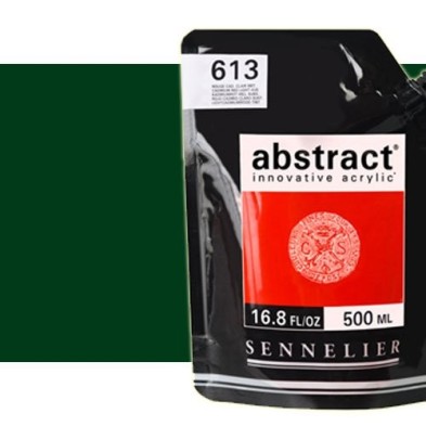 Materiais Belas Artes - Aqrilico Sennelier Abstract Verde Hooker 809, 500 ml. | totenart.com