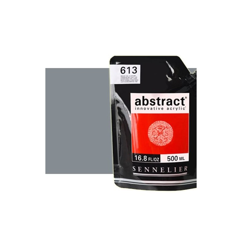 Materiais Belas Artes - Aqrilico Sennelier Abstract Cinzento Neutro 701, 500 ml. | totenart.com