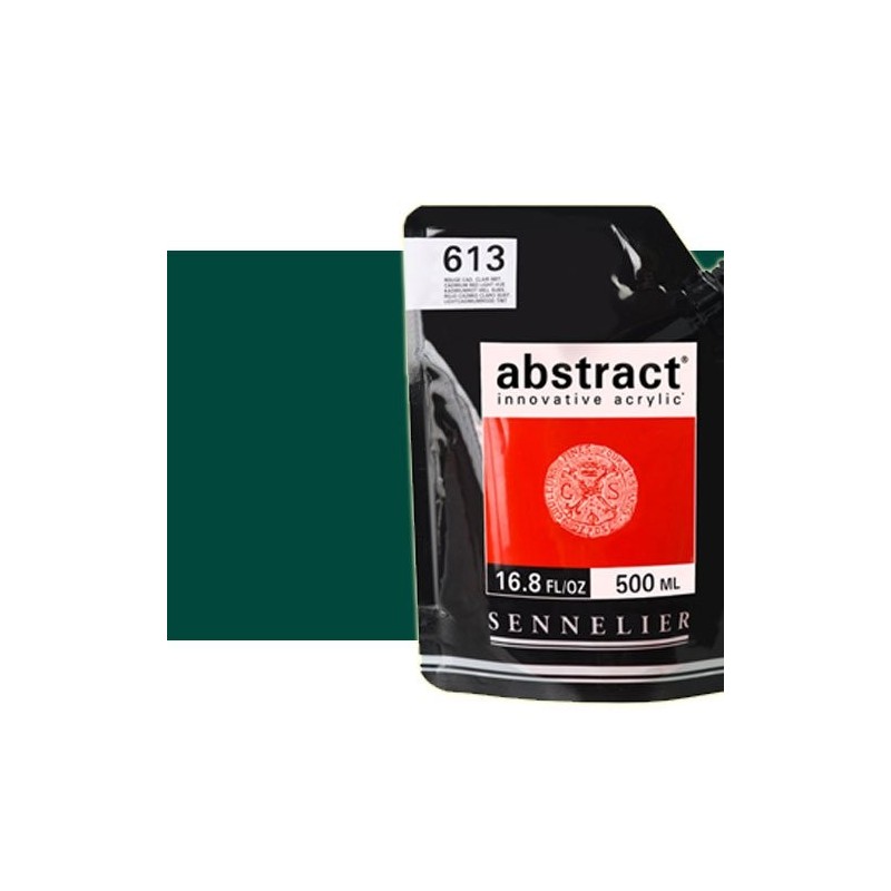 Materiais Belas Artes - Aqrilico Sennelier Abstract Verde Ftalo 896, 500 ml. | totenart.com