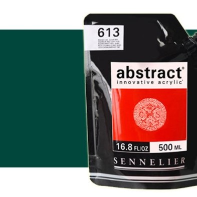 Materiais Belas Artes - Aqrilico Sennelier Abstract Verde Ftalo 896, 500 ml. | totenart.com