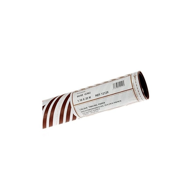 Papel Vegetais Rollo Guarro, 95 gr, 1.10x20 mt.