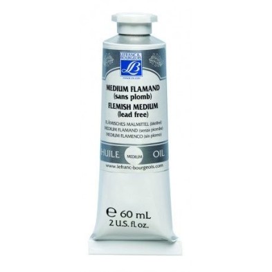 Materiais Belas Artes - Medium Flamenco (sans plomb) Lefranc & Bourgeois (60 ml) | totenart.com