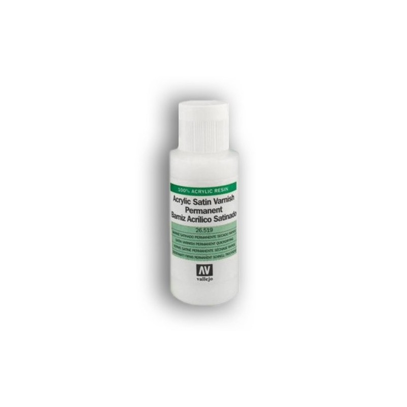 Materiais Belas Artes - Verniz Acrilico \nsatinado Vallejo, 60 ml. | totenart.com