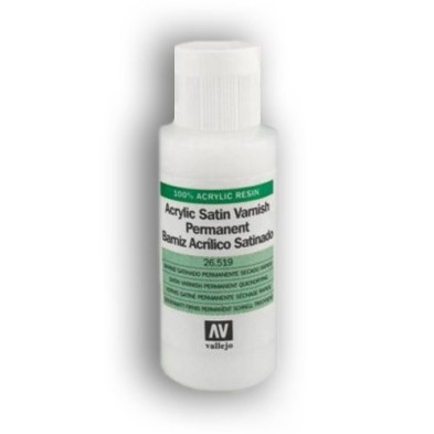 Materiais Belas Artes - Verniz Acrilico \nsatinado Vallejo, 60 ml. | totenart.com