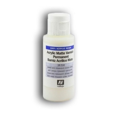 Materiais Belas Artes - Verniz Acrilico Mate Vallejo, 60 ml. | totenart.com
