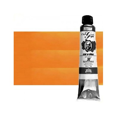 Materiais Belas Artes - Oleo Titan Goya, Amarelo Indio, 200 ml. | totenart.com