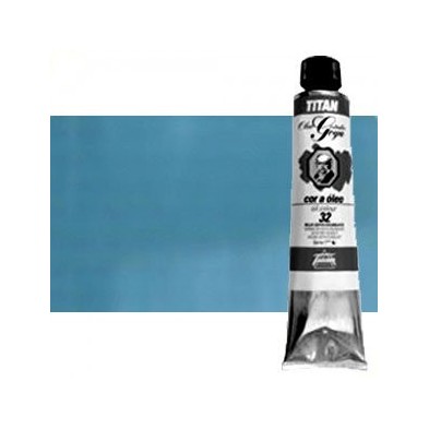 Materiais Belas Artes - Oleo Titan Goya, Azul Celeste, 200 ml. | totenart.com
