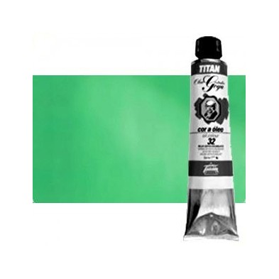 Materiais Belas Artes - Oleo Titan Goya, Verde Composto, 200 ml. | totenart.com