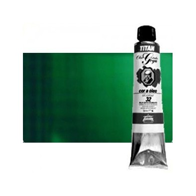 Materiais Belas Artes - Oleo Titan Goya, Verde Goya Escuro, 200 ml. | totenart.com