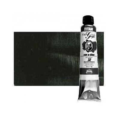 Materiais Belas Artes - Oleo Titan Goya, preto fumaça, 200 ml. | totenart.com