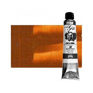 Materiais Belas Artes - Oleo Titan Goya, Terra Siena Natural, 200 ml. | totenart.com